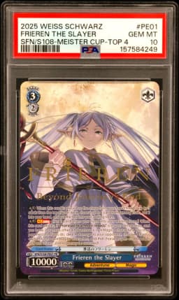 2025 WEISS SCHWARZ FRIEREN THE SLAYER SFN/S108-MEISTER CUP TOP 4