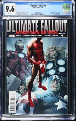 2011 Ultimate Fallout #4 CGC 9.6 Marvel Comics
