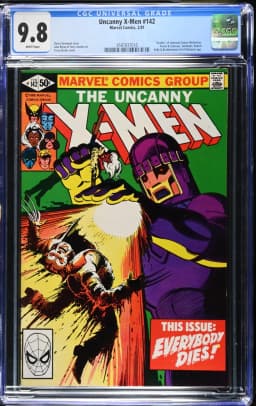 1981 Uncanny X-Men #142 CGC 9.8 Marvel Comics
