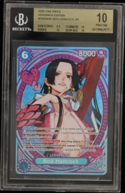 2026 #EB03026 Boa Hancock SP BGS 10 One Piece Card Game -ONE PIECE Heroines Edition-