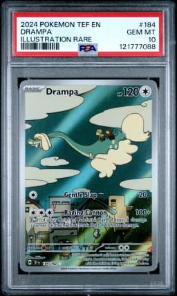 2024 #184 Drampa PSA 10 Tef EN-Temporal Forces