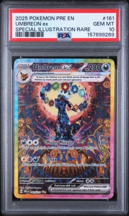 2025 #161 Umbreon EX PSA 10 Pre EN-Prismatic Evolutions