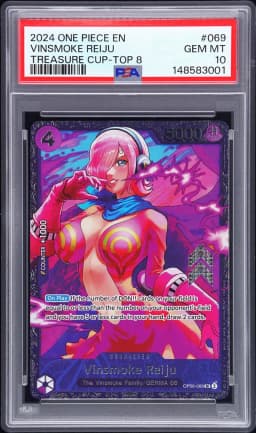 2024 #069 Vinsmoke Reiju PSA 10 One Piece Promos