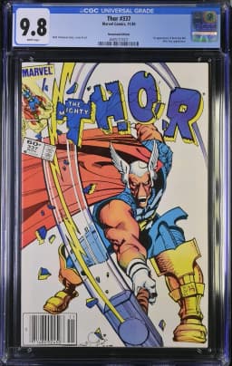 1983 Thor #337 CGC 9.8 Marvel Comics