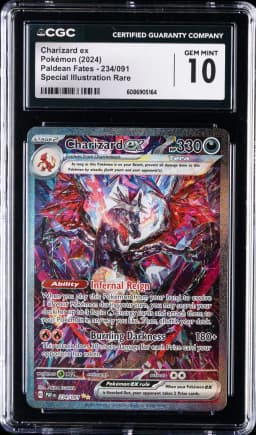 2024 #234 Charizard ex CGC 10 Paldean Fates - PAF EN - English Pokemon