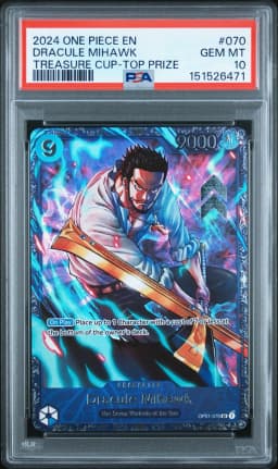 2024 #070 Dracule Mihawk PSA 10 One Piece Promos