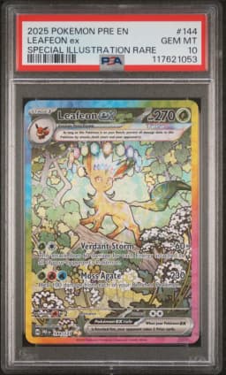2025 #144 Leafeon EX PSA 10 Pre EN-Prismatic Evolutions
