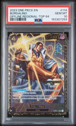 2023 #114 Borsalino PSA 10 One Piece Promos