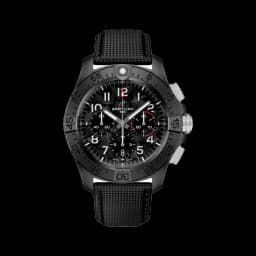 Breitling Avenger B01 Chronograph 44mm - Night Mission Black on Leather Strap