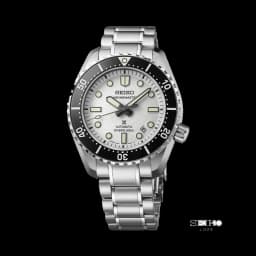 Seiko SLA077 Prospex Marinemaster 1968 Heritage Diver's Watch 42.6mm - White on Bracelet
