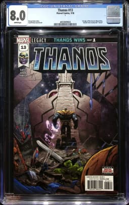 2018 Thanos #13 CGC 8 Marvel Comics