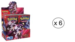 SV10 Destined Rivals Booster Box Case (6 BB)