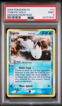 2006 #11 Togetic-Holo PSA 9 EX Dragon Frontiers