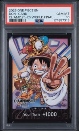 2026 #NA Don!! Card PSA 10 One Piece Promos