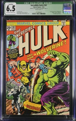 1974 #NA 1974 Incredible Hulk #181 CGC 6.5 Marvel Comics CGC 6.5