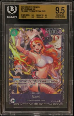 2026 #- Nami Top 64 BGS 9.5 One Piece Card Game Promos