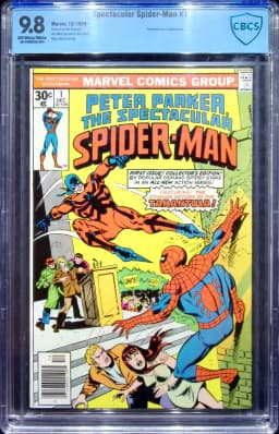 1976 Spectacular Spider-Man #1 CBCS 9.8 Marvel Comics