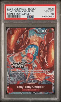 2023 #006 Tony Tony Chopper PSA 10 One Piece Promos