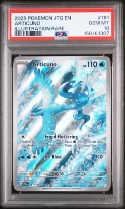 2025 #161 Articuno PSA 10 Jtg EN-Journey Together