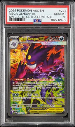 2026 #284 Mega Gengar EX PSA 10 Asc EN-Ascended Heroes