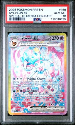 2025 #156 Sylveon EX PSA 10 Pre EN-Prismatic Evolutions