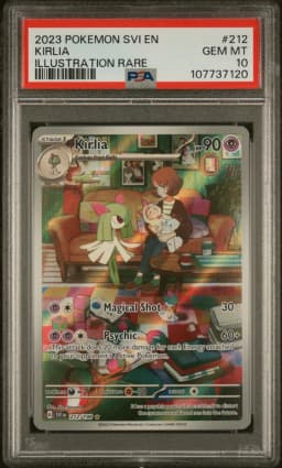 2023 #212 Kirlia PSA 10 Svi EN-Scarlet & Violet
