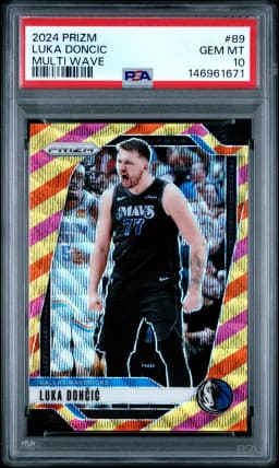 2024 #89 Luka Doncic PSA 10 Panini Prizm
