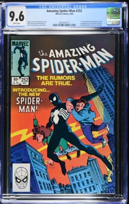 1984 Amazing Spider-Man #252 CGC 9.6 Marvel Comics