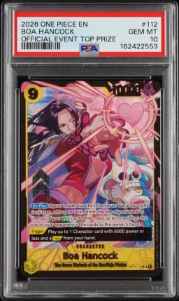 2026 #112 Boa Hancock PSA 10 One Piece Promos