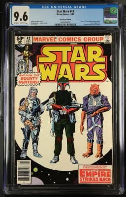 1980 #NA 1980 Star Wars #42 CGC 9.6 Marvel Comics CGC 9.6