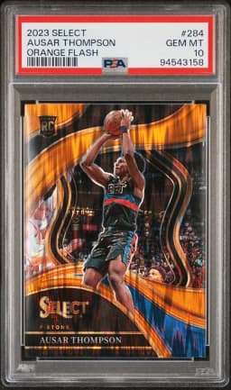 2023 #284 Ausar Thompson PSA 10 Panini Select