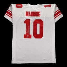 #NA Eli Manning Signed Autographed New York Giants Jersey - PSA AUTH, LOA