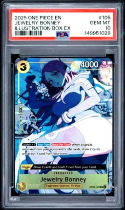 2025 #105 Jewelry Bonney PSA 10 One Piece Promos
