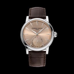 Frederique Constant Manufacture Classic Date Automatic 40mm - Salmon on Leather Strap