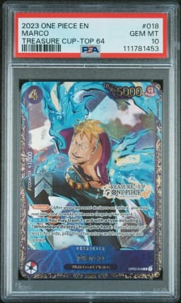 2023 #018 Marco PSA 10 One Piece Promos