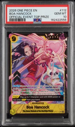 2026 #112 Boa Hancock PSA 10 One Piece Promos