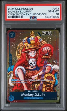 2024 #043 Monkey D. Luffy PSA 10 Promos One Piece