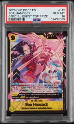 2026 #112 Boa Hancock PSA 10 One Piece Promos