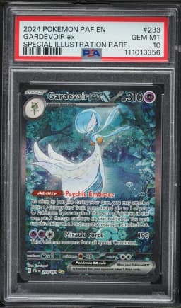 2024 #233 Gardevoir EX PSA 10 Paf EN-Paldean Fates Pokemon