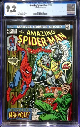 1973 Amazing Spider-Man #124 CGC 9.2 Marvel Comics