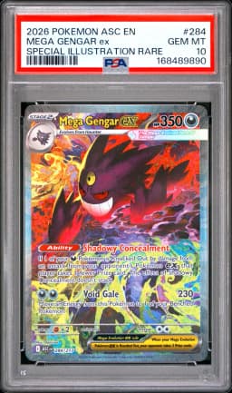 2026 #284 Mega Gengar EX PSA 10 Asc EN-Ascended Heroes