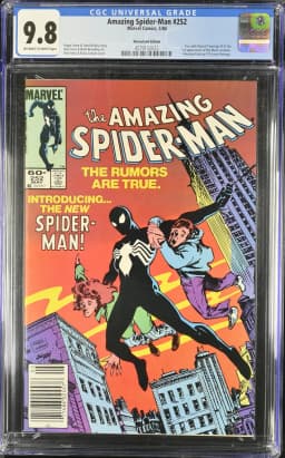 1984 Amazing Spider-Man #252 CGC 9.8 Marvel Comics