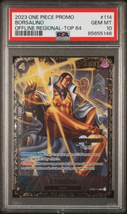 2023 #114 Borsalino PSA 10 One Piece Promos