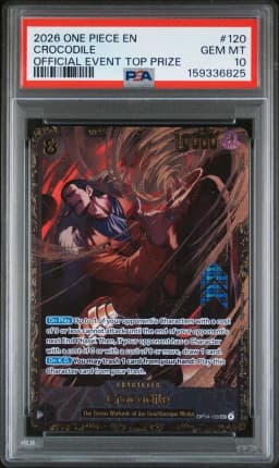 2026 #120 Crocodile PSA 10 One Piece Promos