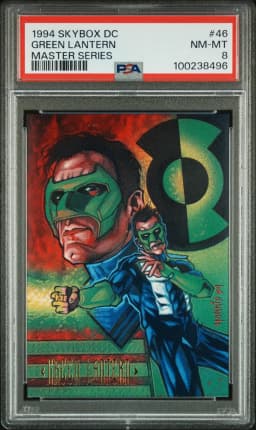 1994 #46 Green Lantern PSA 8 Skybox DC Master Series