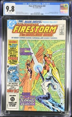 1984 Fury of Firestorm #24 CGC 9.8 DC Comics