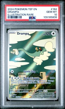 2024 #184 Drampa PSA 10 Tef EN-Temporal Forces