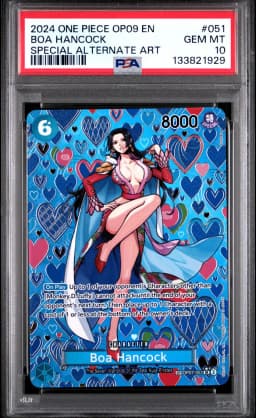 2024 #051 Boa Hancock PSA 10 One Piece OP09-Emperors in the New World