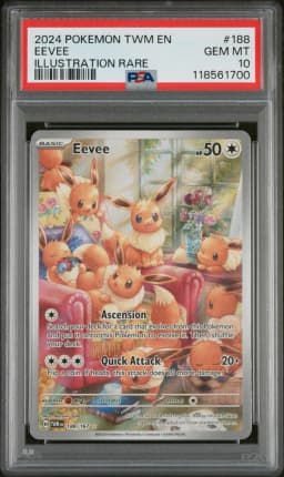 2024 #188 Eevee PSA 10 Twm EN-Twilight Masquerade