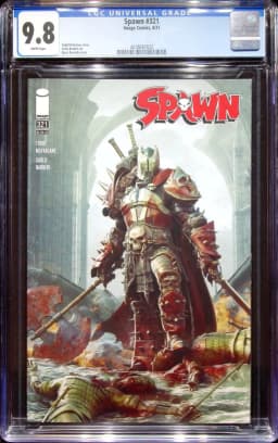 2021 Spawn #321 CGC 9.8 Image Comics